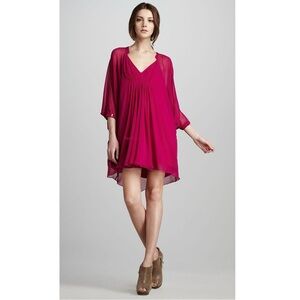 Diane Von Furstenberg DVF Fleurette Dress in Pink Size 2 or XS